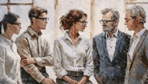 Blattvier Mediation für Unternehmen