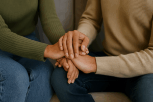 Psychologischer Vertrag in Transformationsprozessen. KI-Bild: Blattvier, ChatGPT